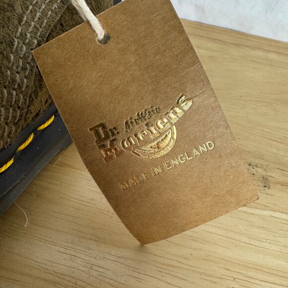 Wollaston factory MADE IN ENGLAND Dr. Martens 101 ANKLE SUEDE UK4/US6 MSRP$290 - Picture 5 of 13